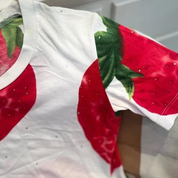 Dolce & Gabbana Strawberry T-Shirt - Picture 4 of 6